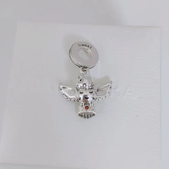 Pandora Harry Potter, Hedwig Owl Dangle Charm S925 Sterling Silver with box - Picture 3 of 7